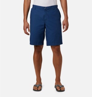 Columbia PFG Bonehead II Men's Shorts Blue | YCIQTX-053