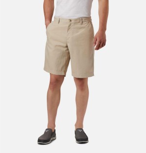 Columbia PFG Bonehead II Men's Shorts Khaki | MQDKJP-178