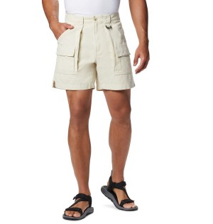 Columbia PFG Brewha II Men's Shorts Beige | UFDOBY-893