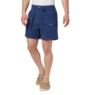 Columbia PFG Brewha II Men's Shorts Blue | NMHGLO-789