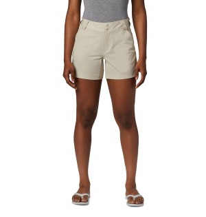 Columbia PFG Coral Point III Women's Shorts Khaki | UTFIDR-654