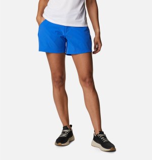 Columbia PFG Coral Point III Women's Shorts Blue | OUPWHK-149