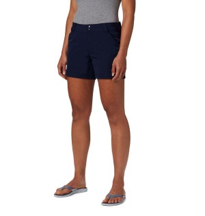 Columbia PFG Coral Point III Women's Shorts Navy | DNIHGE-321