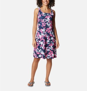 Columbia PFG Freezer III Women's Dress Navy | IVNSBC-579