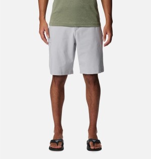 Columbia PFG Grander Marlin II Offshore Men's Shorts Grey | QXSODU-736