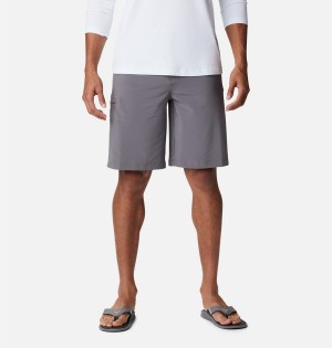 Columbia PFG Grander Marlin II Offshore Men's Shorts Grey | DCPUEV-013