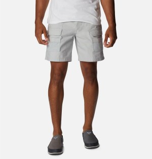 Columbia PFG Half Moon III Men's Shorts Grey | YLISDU-863