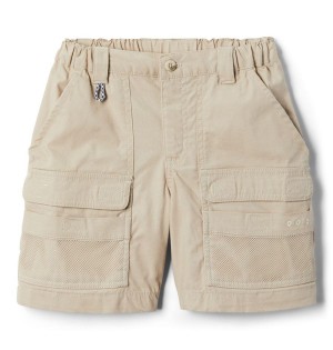 Columbia PFG Half Moon II Kids' Shorts Khaki | RNWDHE-478