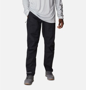 Columbia PFG Omni-Tech 3D Men's Pants Black | SRQBCO-891