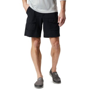 Columbia PFG Permit III Men's Shorts Black | GIPUBD-936