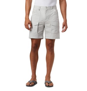 Columbia PFG Permit III Men's Shorts Grey | DEFSHC-534