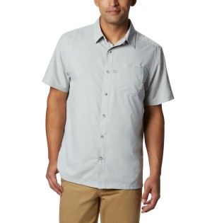 Columbia PFG Slack Tide Camp Men's Shirt Grey | MEQSBN-370