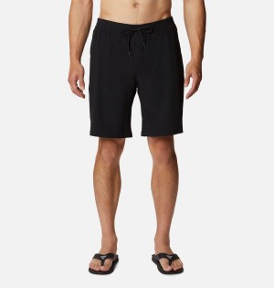 Columbia PFG Slack Tide Hybrid Water Men's Shorts Black | TSPMVO-980