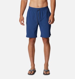 Columbia PFG Slack Tide Hybrid Water Men's Shorts Blue | LTVQYJ-058