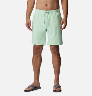 Columbia PFG Slack Tide Hybrid Water Men's Shorts Green | RFZSUD-802