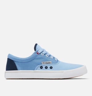 Columbia PFG Slack Water Lace Women's Sneakers Blue | PWNSHY-812