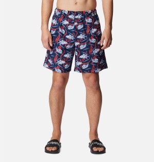 Columbia PFG Super Backcast Water Men's Shorts Multicolor | WNOQZA-890