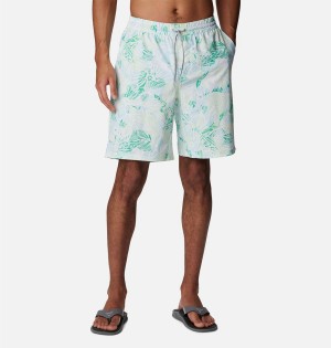Columbia PFG Super Slack Tide Hybrid Water Men's Shorts Green | QZLAKX-827