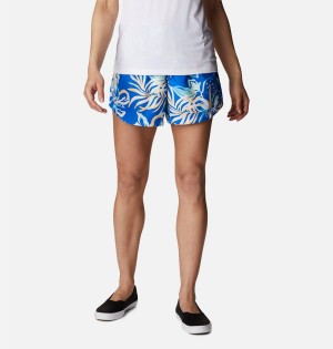 Columbia PFG Super Tamiami Pull-On Women's Shorts Blue | CJMZOA-457