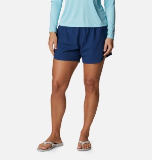 Columbia PFG Tamiami Pull-On Women's Shorts Blue | ANXUSH-294