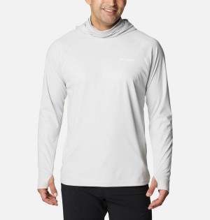 Columbia PFG Terminal Deflector Zero Men's Hoodie Grey | TUKSJN-510