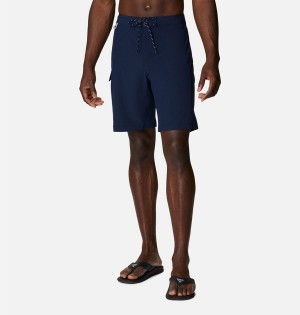 Columbia PFG Terminal Tackle Board Men's Shorts Navy | CBVMUP-836