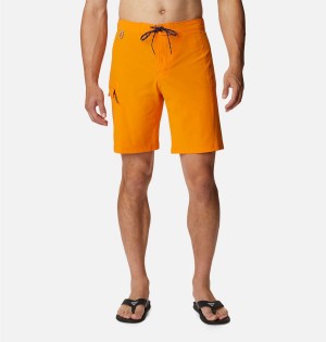 Columbia PFG Terminal Tackle Board Men's Shorts Orange | YQRCLS-490