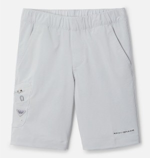Columbia PFG Terminal Tackle Kids' Shorts Grey | QZYWUG-741