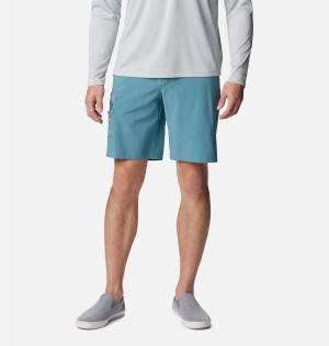 Columbia PFG Terminal Tackle Men's Shorts Turquoise | SPIUFQ-792
