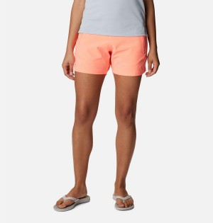 Columbia PFG Tidal II Women's Shorts Coral | APVNKH-051