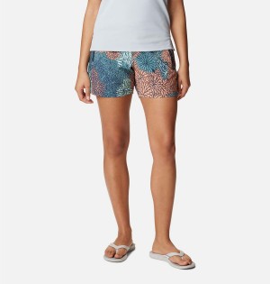 Columbia PFG Tidal II Women's Shorts Green | LJBKIP-026