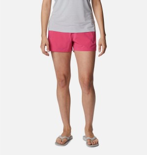 Columbia PFG Tidal II Women's Shorts Pink | QHOEUS-538