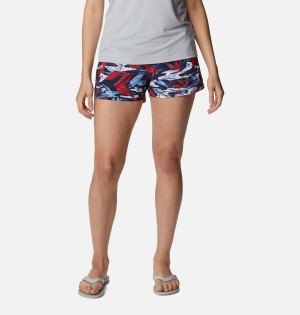 Columbia PFG Tidal II Women's Shorts Red | RKWIEV-563