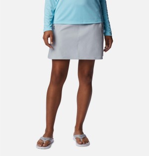 Columbia PFG Tidal Women's Skirts Grey | AVGFZO-058