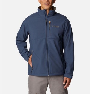 Columbia PHG Ascender Men's Softshell Jackets Blue | SQTVDG-420