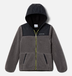 Columbia PHG Rugged Ridge Hooded Overlay Kids' Jacket Grey | OBARNT-438