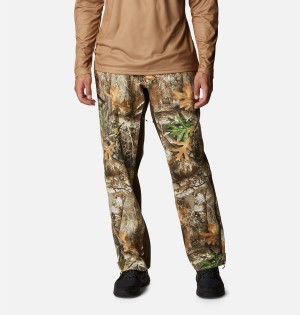 Columbia PHG Trophy Rack Silent Rain Men's Pants Brown | EUHJLM-450