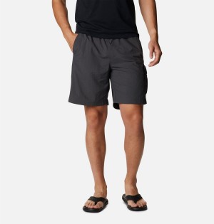 Columbia Palmerston Peak Sport Men's Shorts Grey | QCEYFL-695