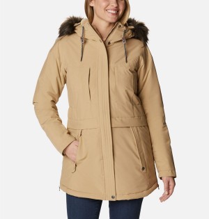 Columbia Payton Pass Insulated Women's Coats Khaki | NYMGBU-430