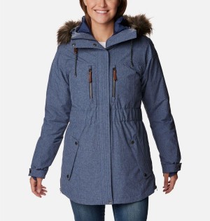 Columbia Payton Pass Interchange Women's Coats Navy | USAKNT-781