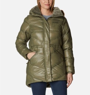 Columbia Peak to Park Mid Insulated Women's Puffer Jacket Green | VTYBIZ-398