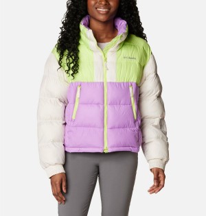 Columbia Pike Lake II Cropped Women's Puffer Jacket Purple | UDYENJ-109