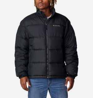 Columbia Pike Lake II Insulated Men's Puffer Jacket Black | THJYZI-801