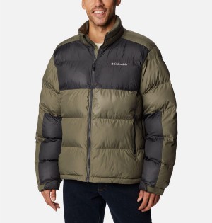 Columbia Pike Lake II Insulated Men's Puffer Jacket Green | NCZFRD-583