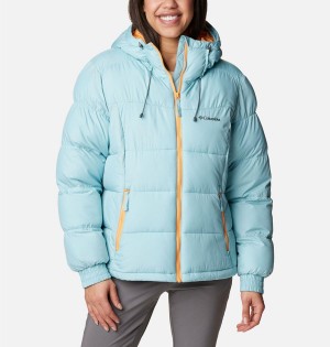 Columbia Pike Lake II Insulated Women's Puffer Jacket Turquoise | UFYVBK-348