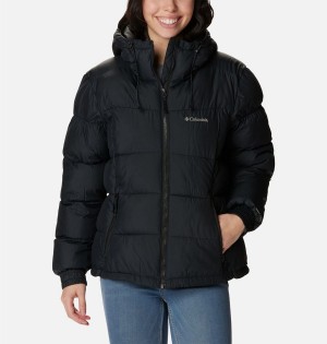 Columbia Pike Lake II Insulated Women's Puffer Jacket Black | YNVTXP-076