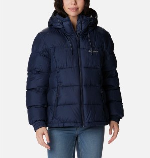 Columbia Pike Lake II Insulated Women's Puffer Jacket Navy | FCJXOI-376