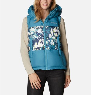 Columbia Pike Lake II Insulated Women's Vest Blue | HMZAXK-492