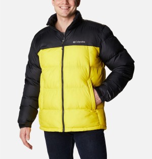 Columbia Pike Lake Insulated Men's Puffer Jacket Yellow | VHODYX-137