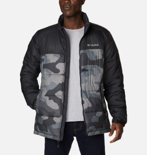 Columbia Pike Lake Insulated Men's Puffer Jacket Black | VSXBDR-296